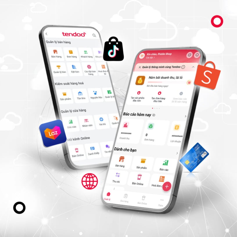 Phần mềm bán hàng Tendoo