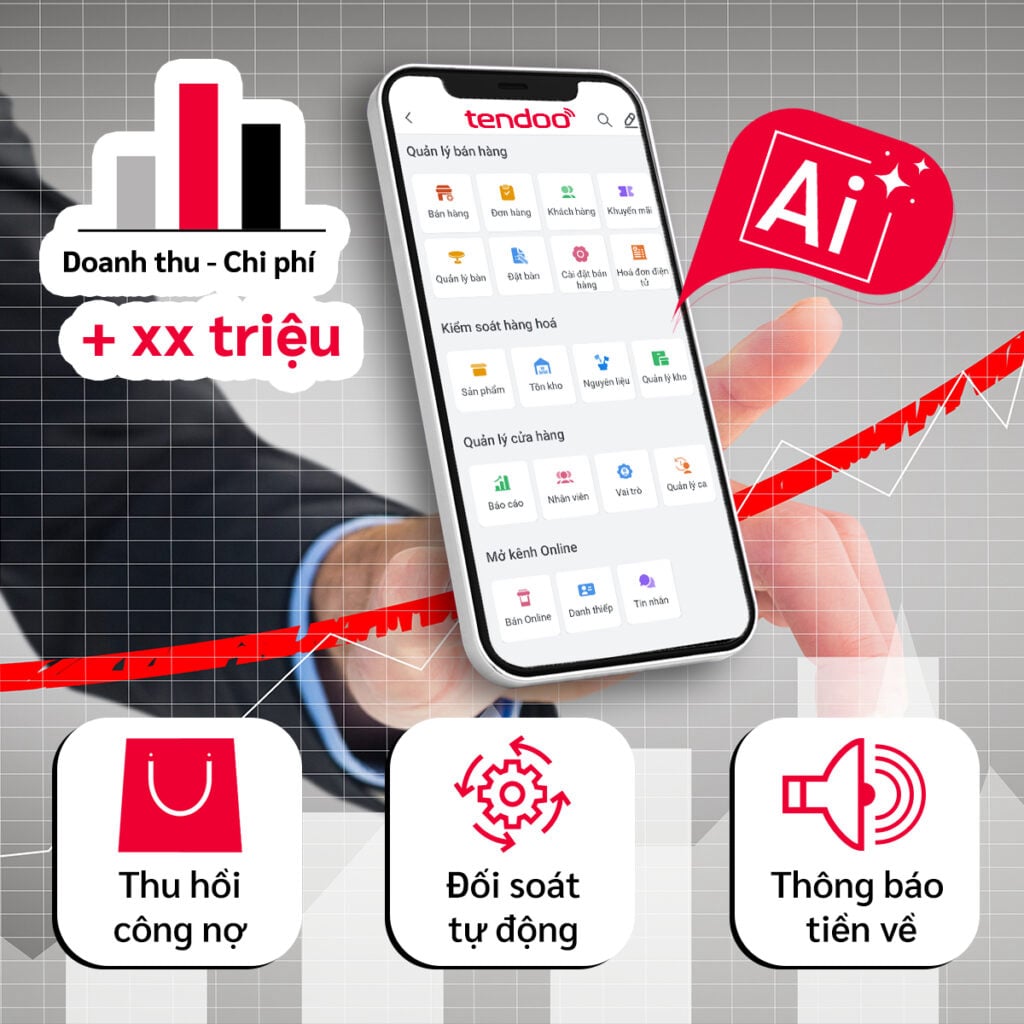 Phần mềm bán hàng Tendoo